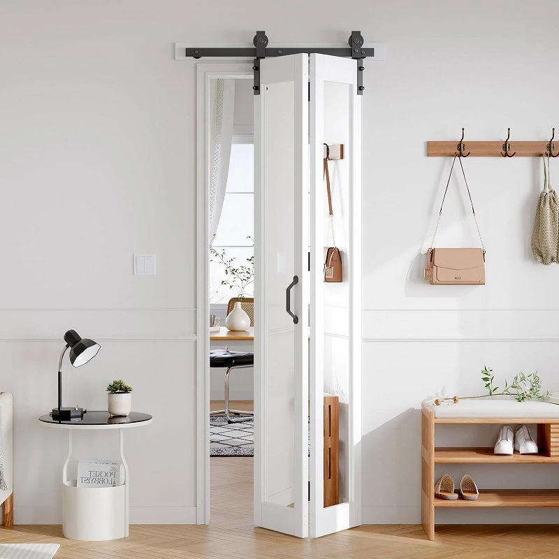 Låg clearance Bifold Barn Door Hardware